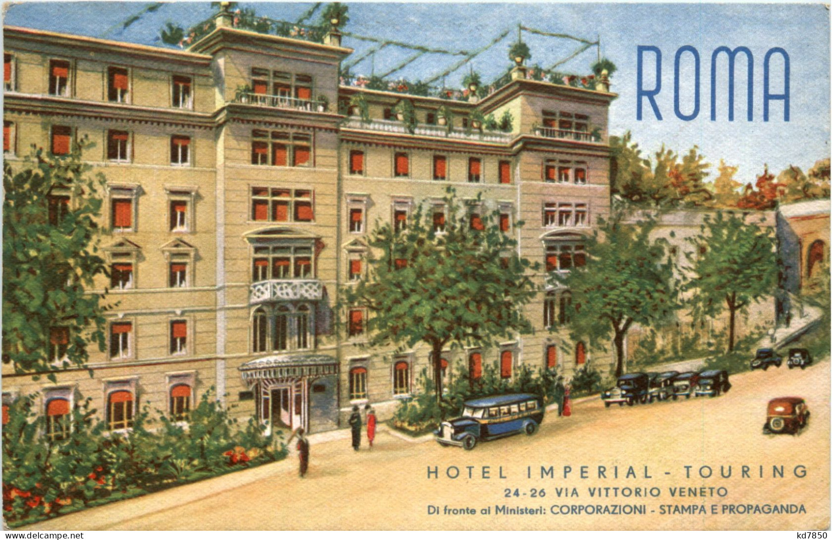 Roma - Hotel Imperial-Touring - Autres & Non Classés