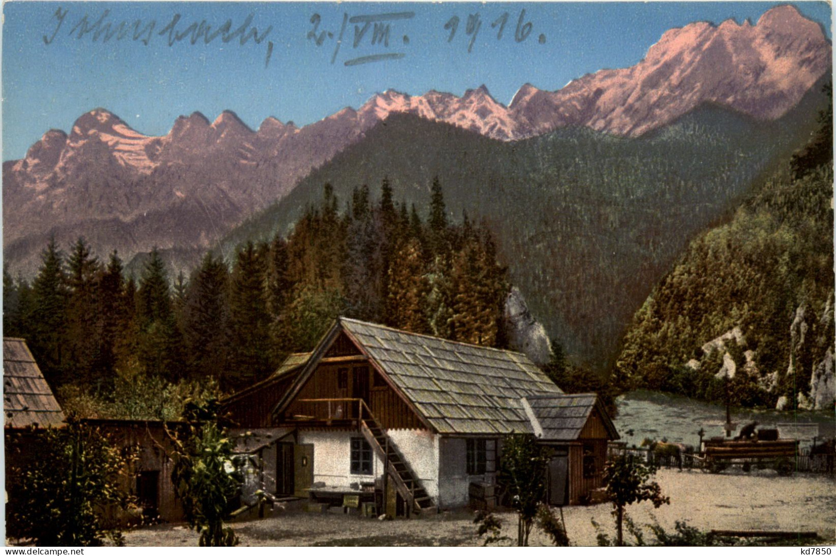 Gesäuse, Gasthaus Zur Bachbrücke Mit Hochtor - Liezen