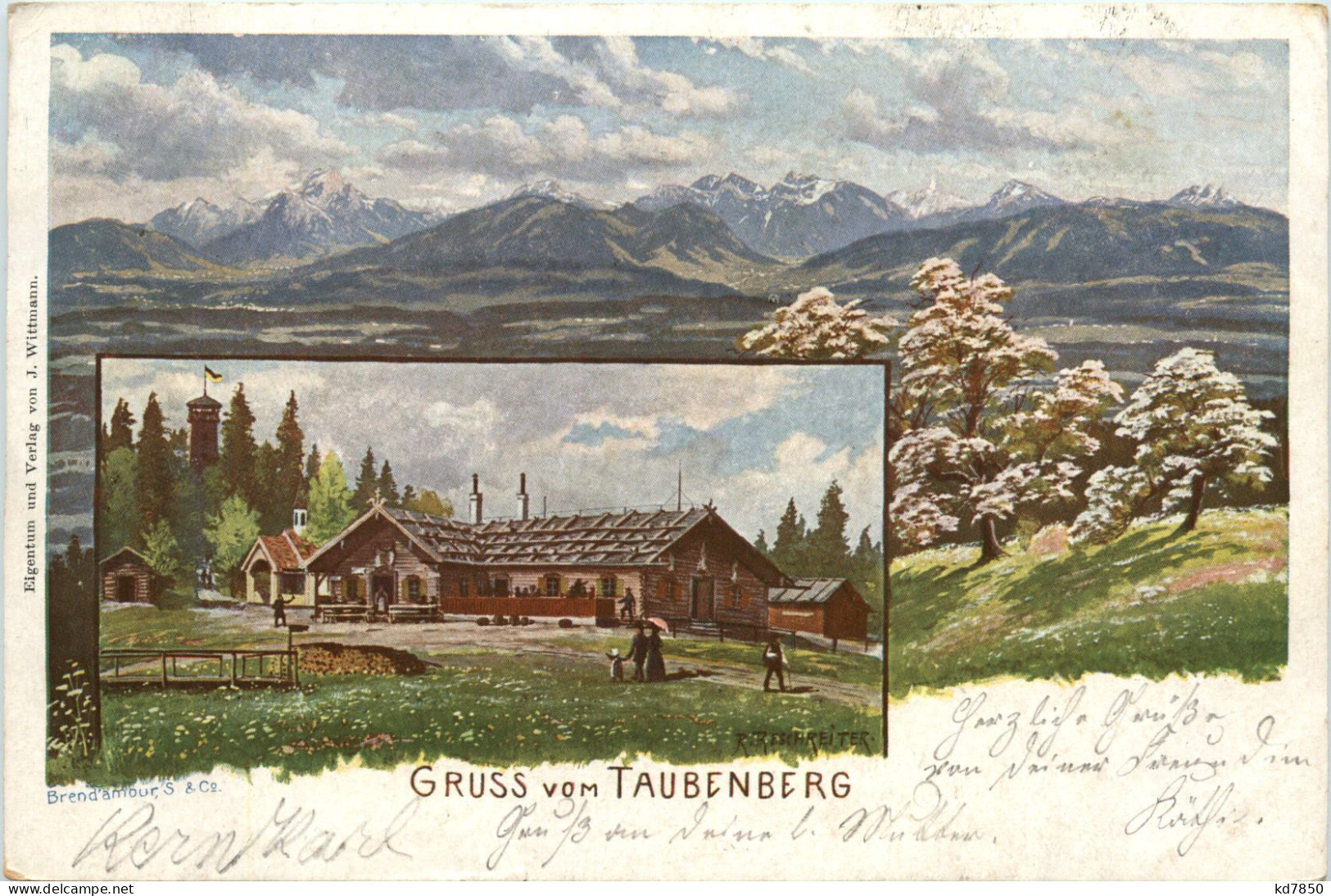 Gruss Vom Taubenberg - Warngau - Miesbach