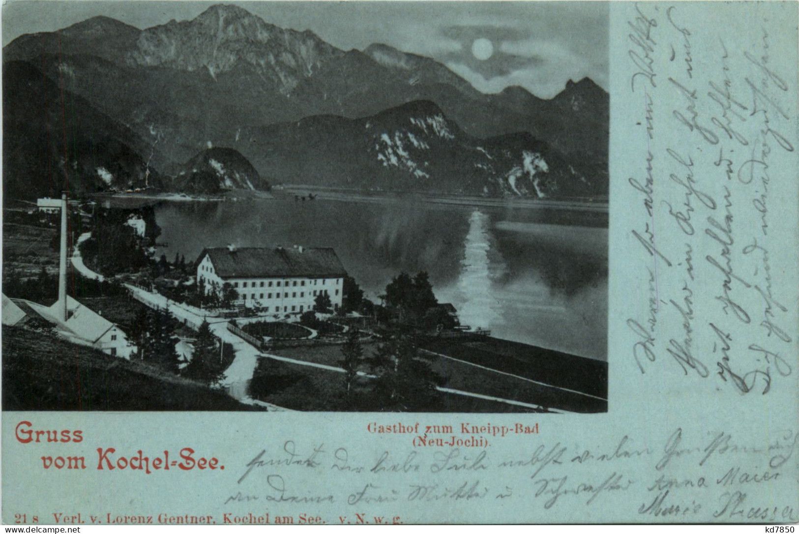 Gruss Vom Kochel-See - Gasthof Zum Kneipp-Bad - Bad Tölz