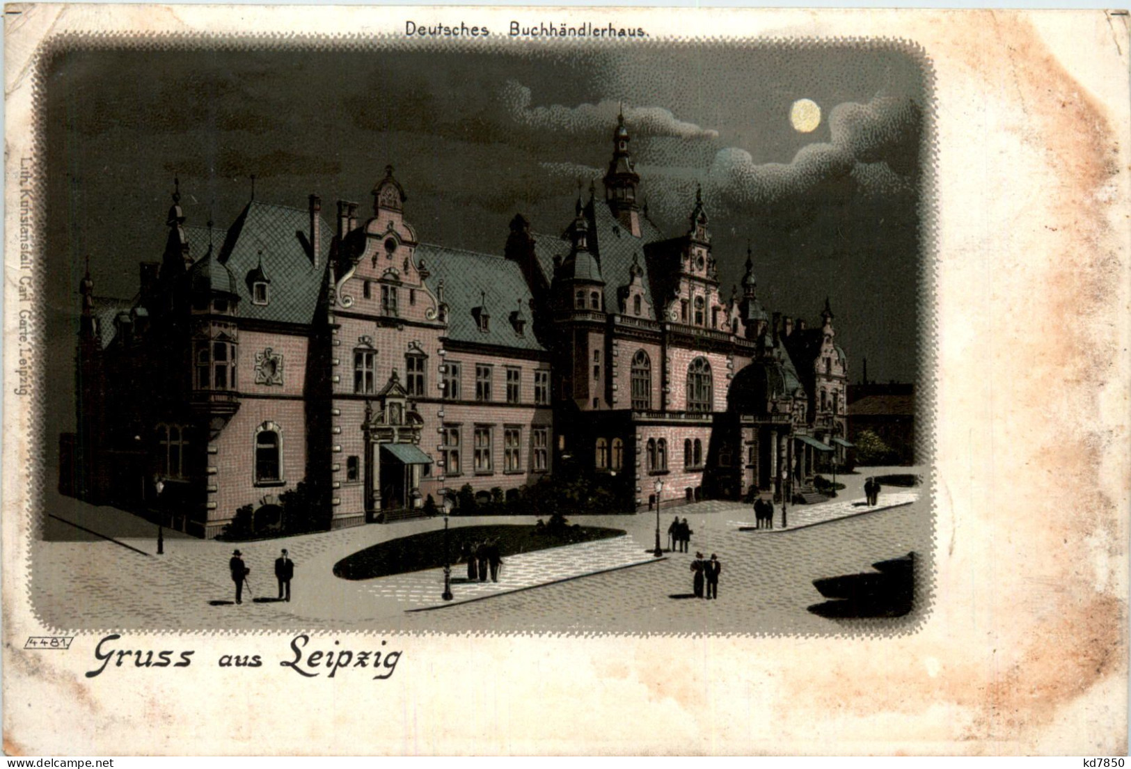 Gruss Aus Leipzig - Litho - Leipzig