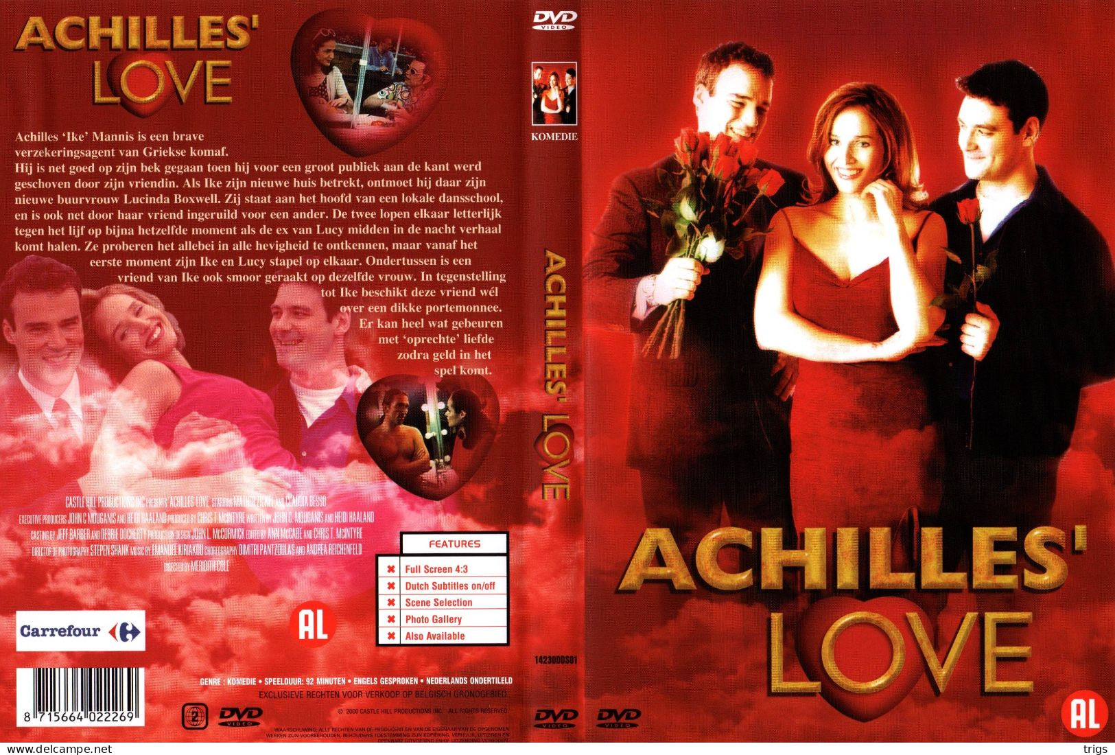 DVD - Achilles' Love - Commedia