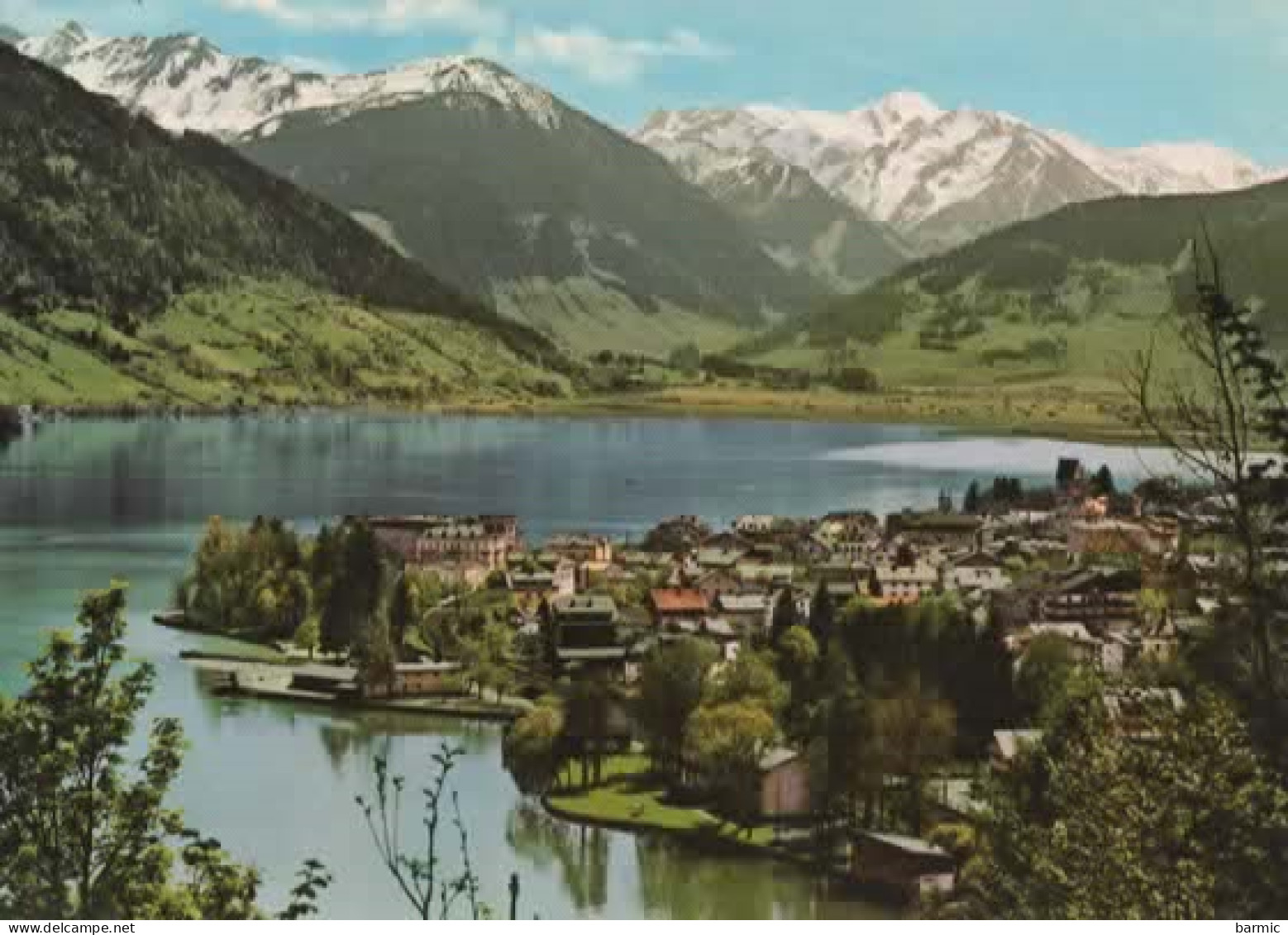 SALZBURG, BERGSTADT ZELL AM SEE, GEGEN DIE HOHEN TAUERN   COULEUR  REF 15700 - Andere & Zonder Classificatie