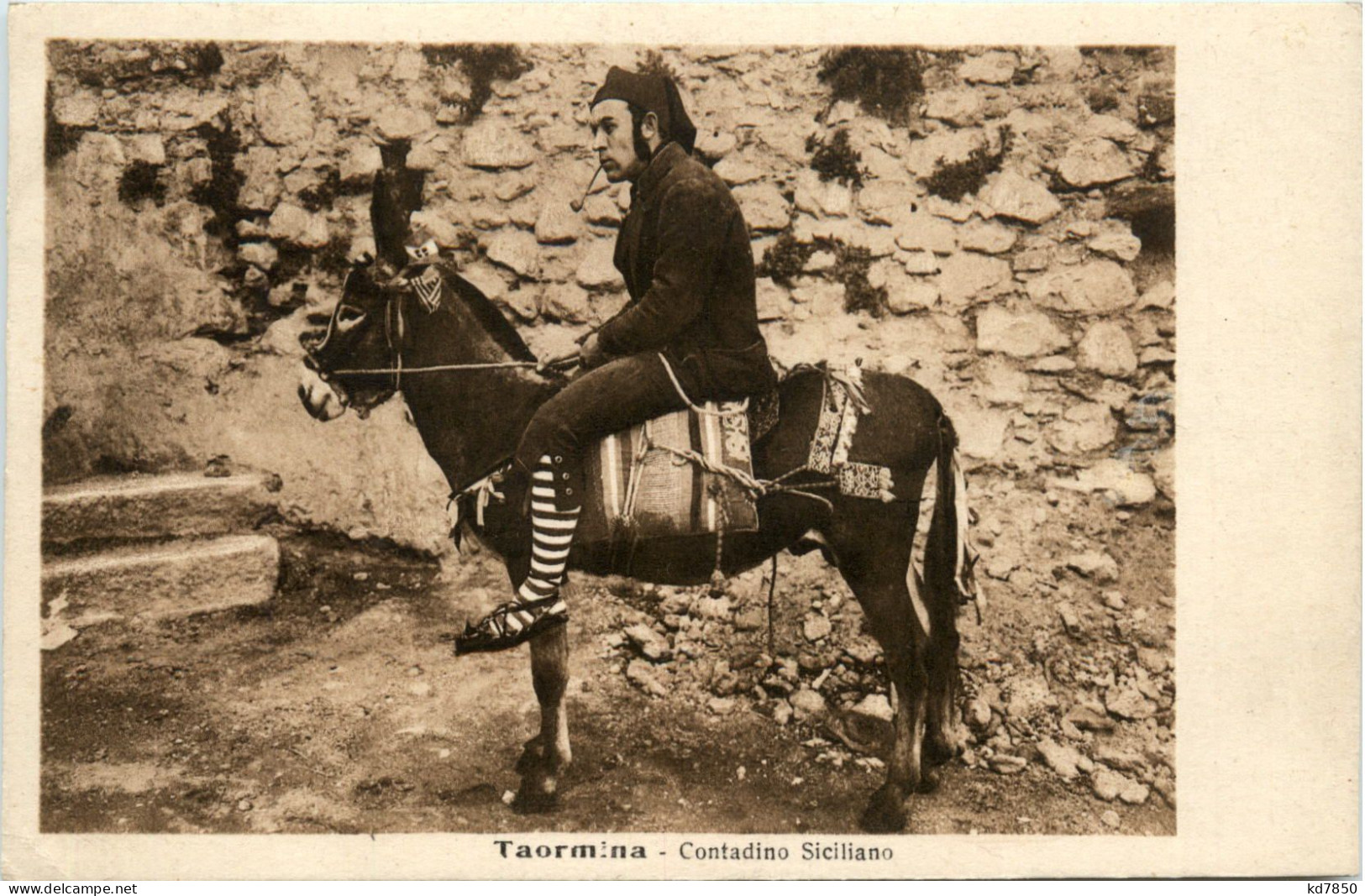 Taormina - Contadino Siciliano - Autres & Non Classés