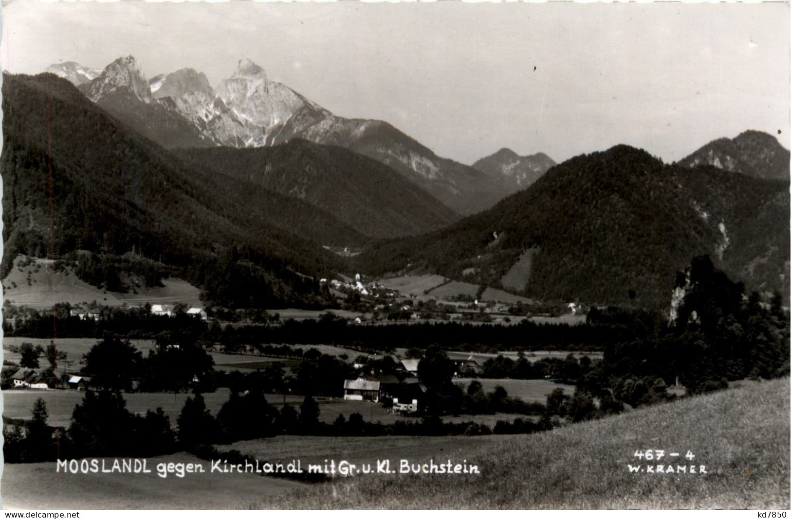 Mooslandl Gegen Kirchlandl Mit Buchsteinergruppe - Liezen