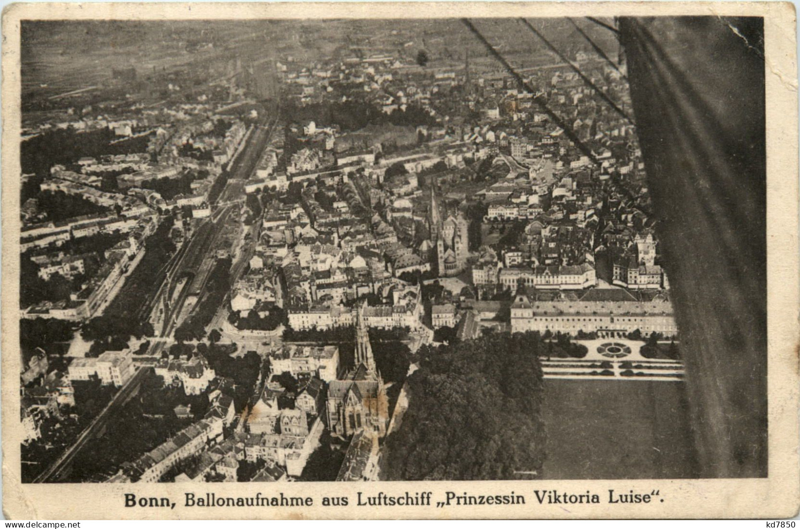Bonn - Ballonaufnahme Aus Luftschiff Prinzessin Viktoria Luise - Bonn