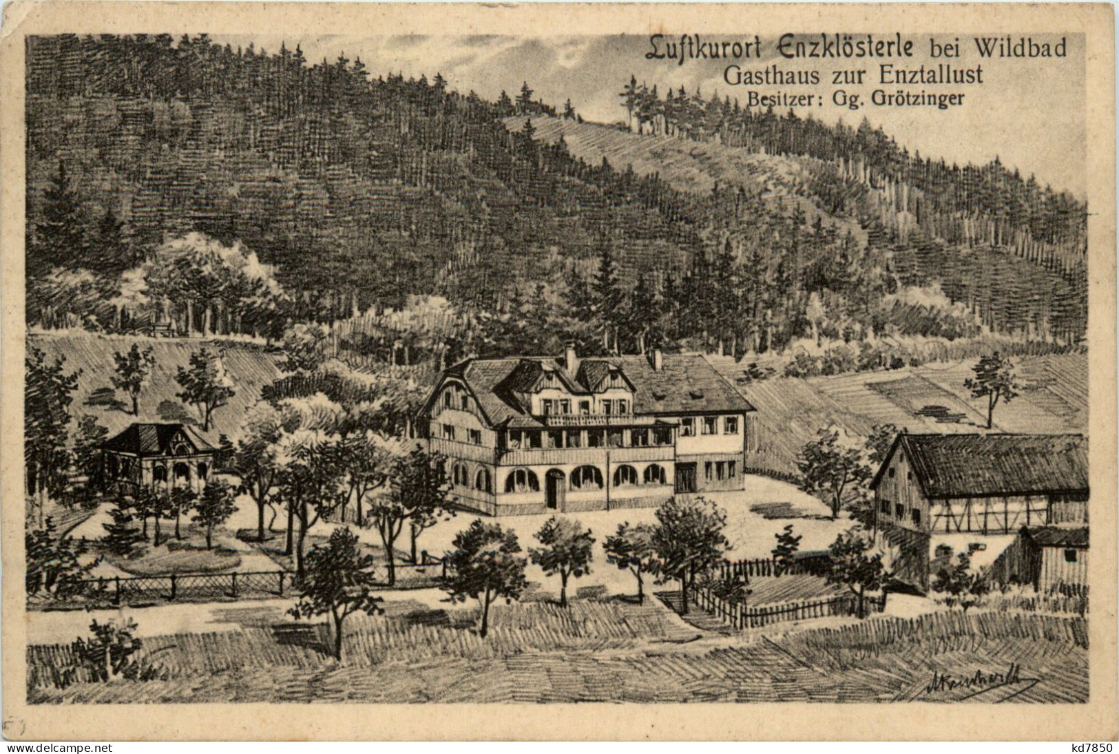 Enzklösterle Bei Wildbad - Gasthaus Zur Enztallust - Calw