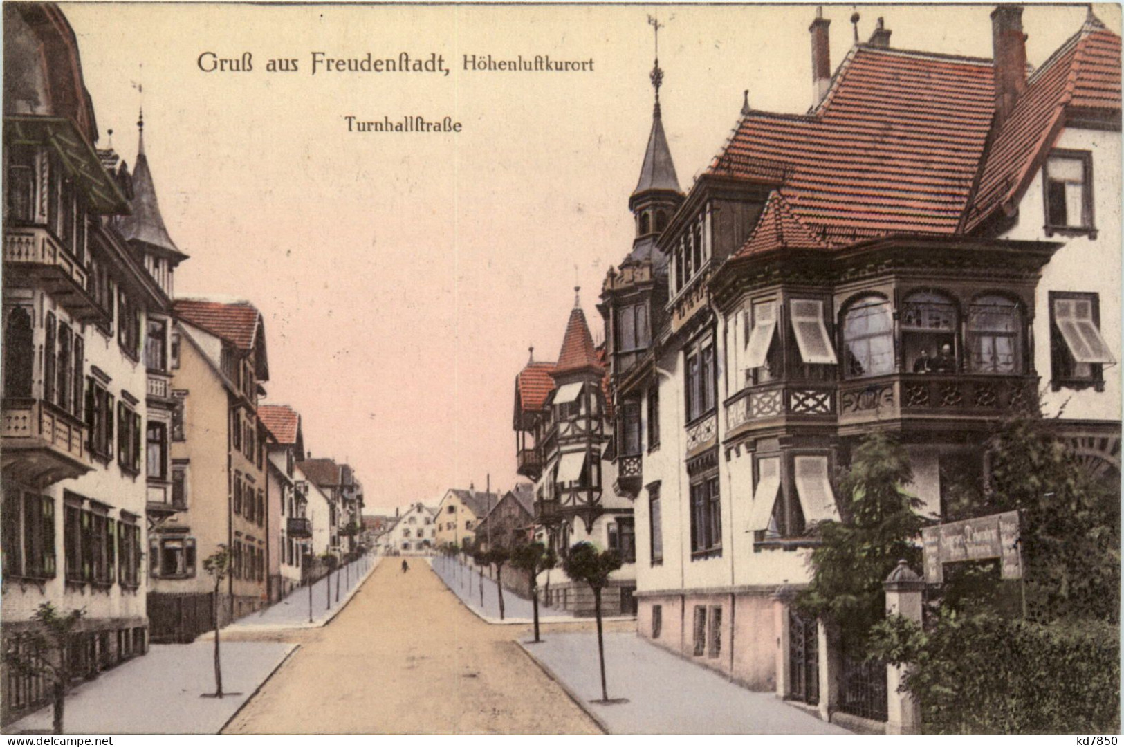 Gruss Aus Freudenstadt - Turnhallstrasse - Freudenstadt
