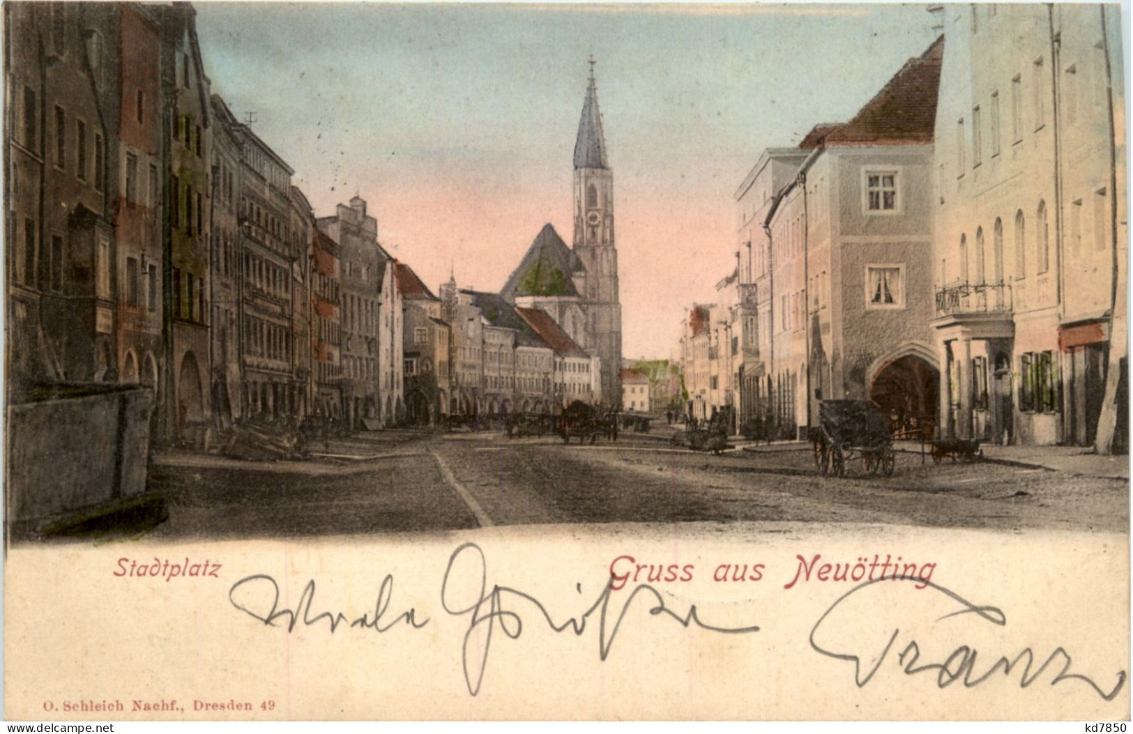 Gruss Aus Neuötting - Stadtplatz - Altötting