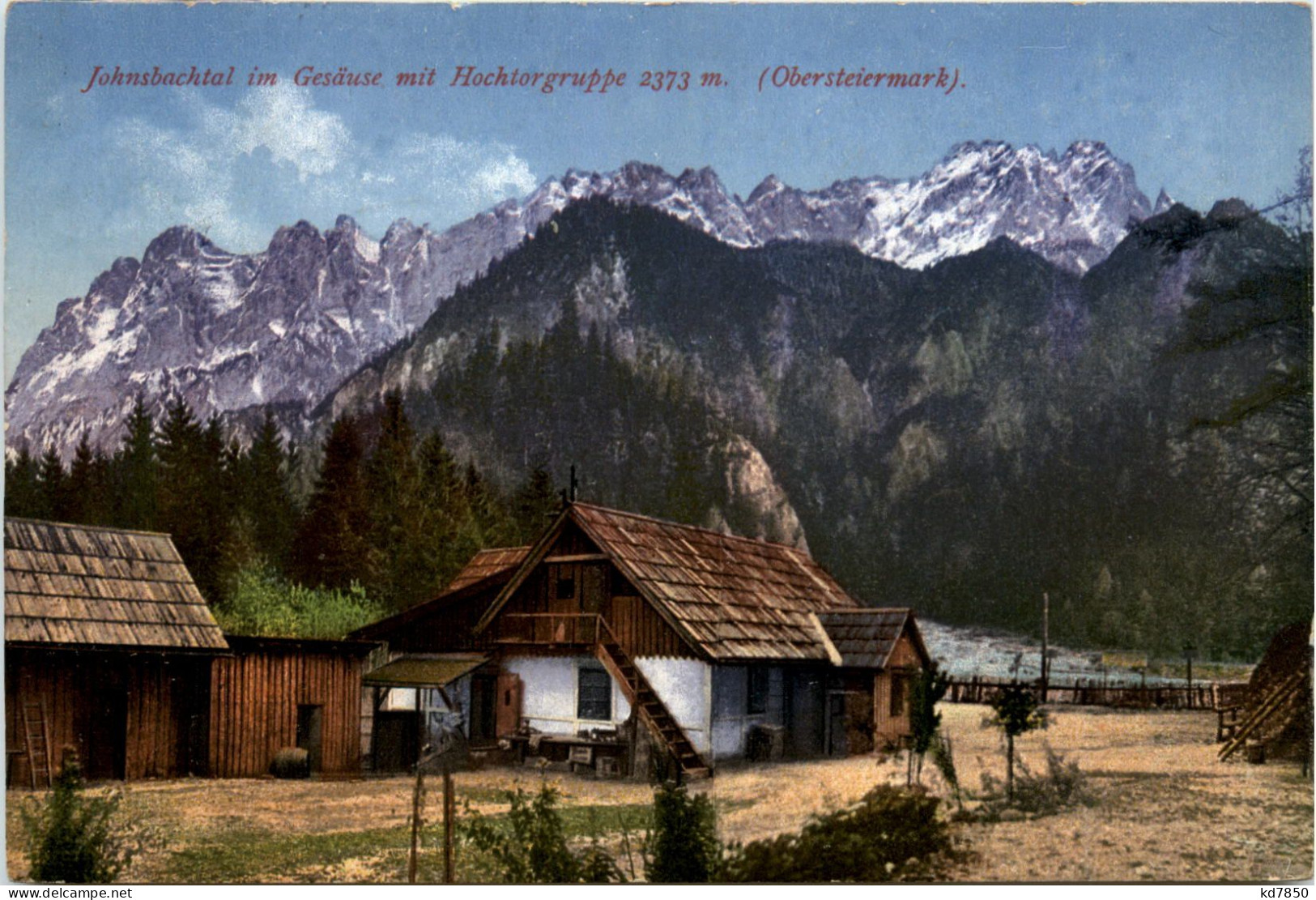 Gesäuse, Johnsbachtal Mit Hochtorgruppe - Liezen