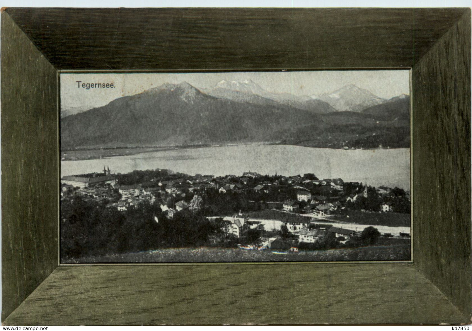 Tegernsee - Rahmenpostkarte - Tegernsee