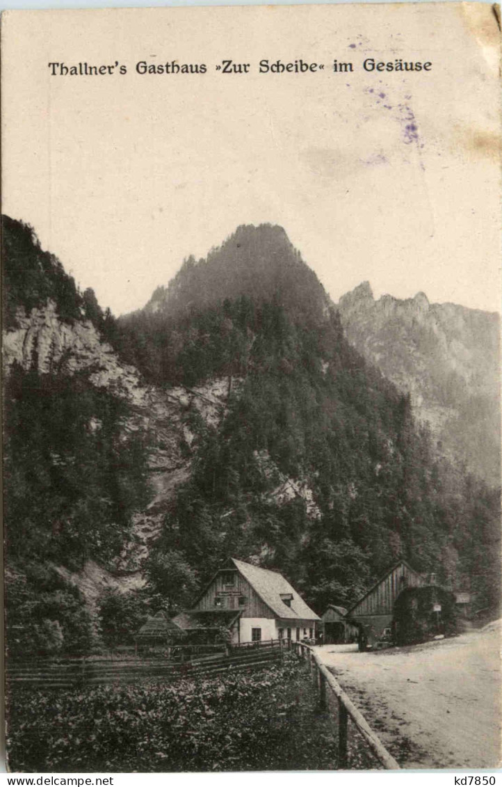 Gesäuse, Thallners Gasthaus Zur Scheibe - Liezen