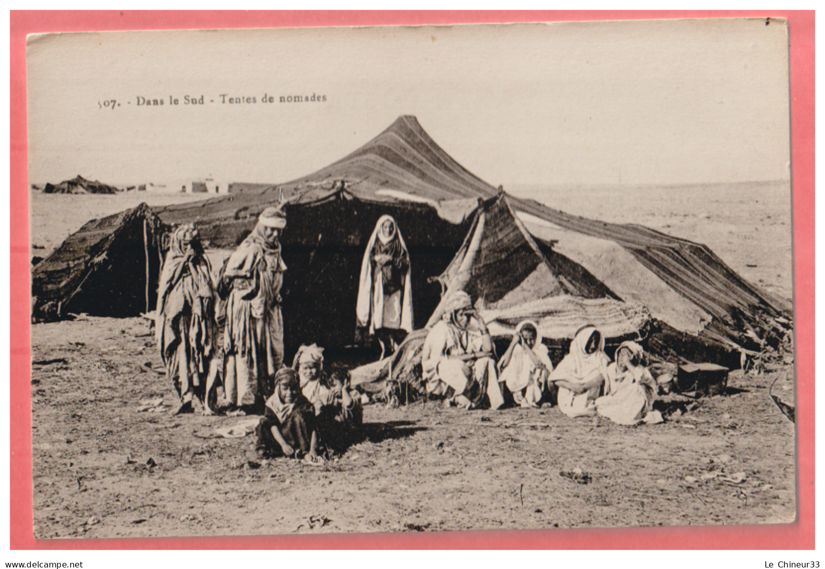 ALGERIE Dans Le Sud ---Tentes De Nomades - Scene & Tipi