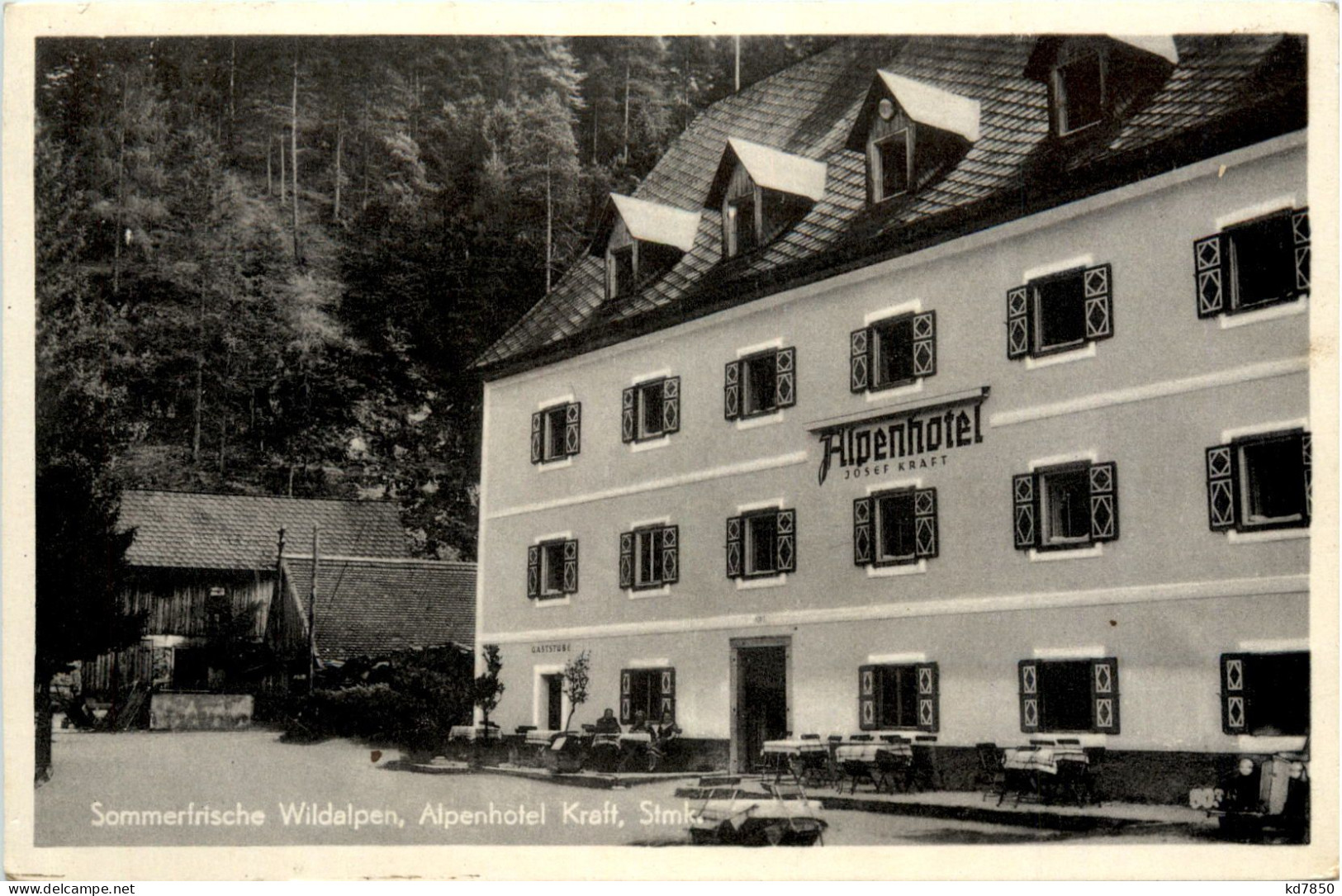 Sommerfrische Wildalpen, Alpenhotel Kraft - Liezen