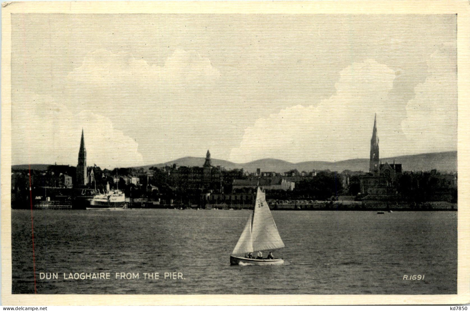 Dun Laoghaire From The Pier - Other & Unclassified