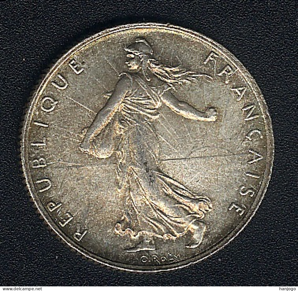 Frankreich, 2 Francs 1920, Silber, XF+ - 2 Francs