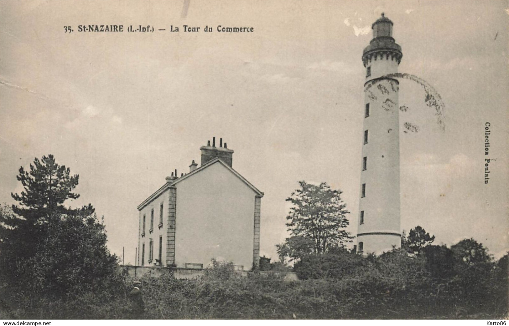 St Nazaire * La Tour Du Commerce * Phare Lighthouse - Saint Nazaire