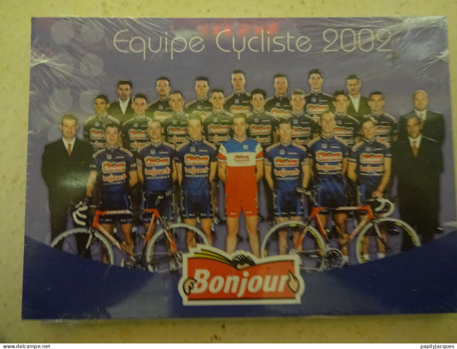 Cyclisme Equipe Bonjour Complète 2002 Velo - Cycling