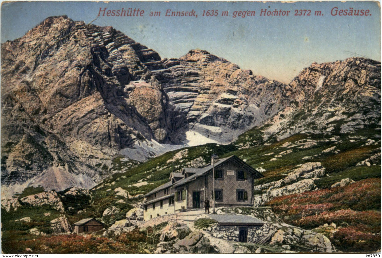 Gesäuse, Hesshütte Am Ennseck Gegen Hochtor - Admont