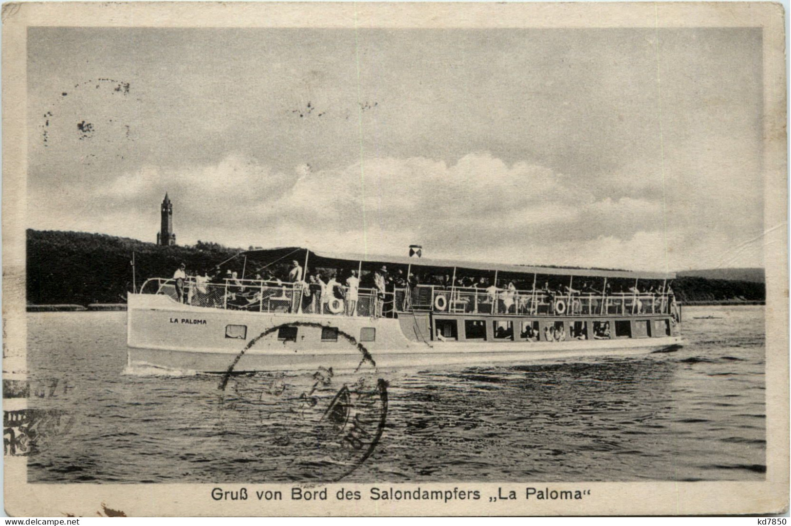 Spandau - Gruss Von Bord Des Salondampfers La Paloma - Spandau