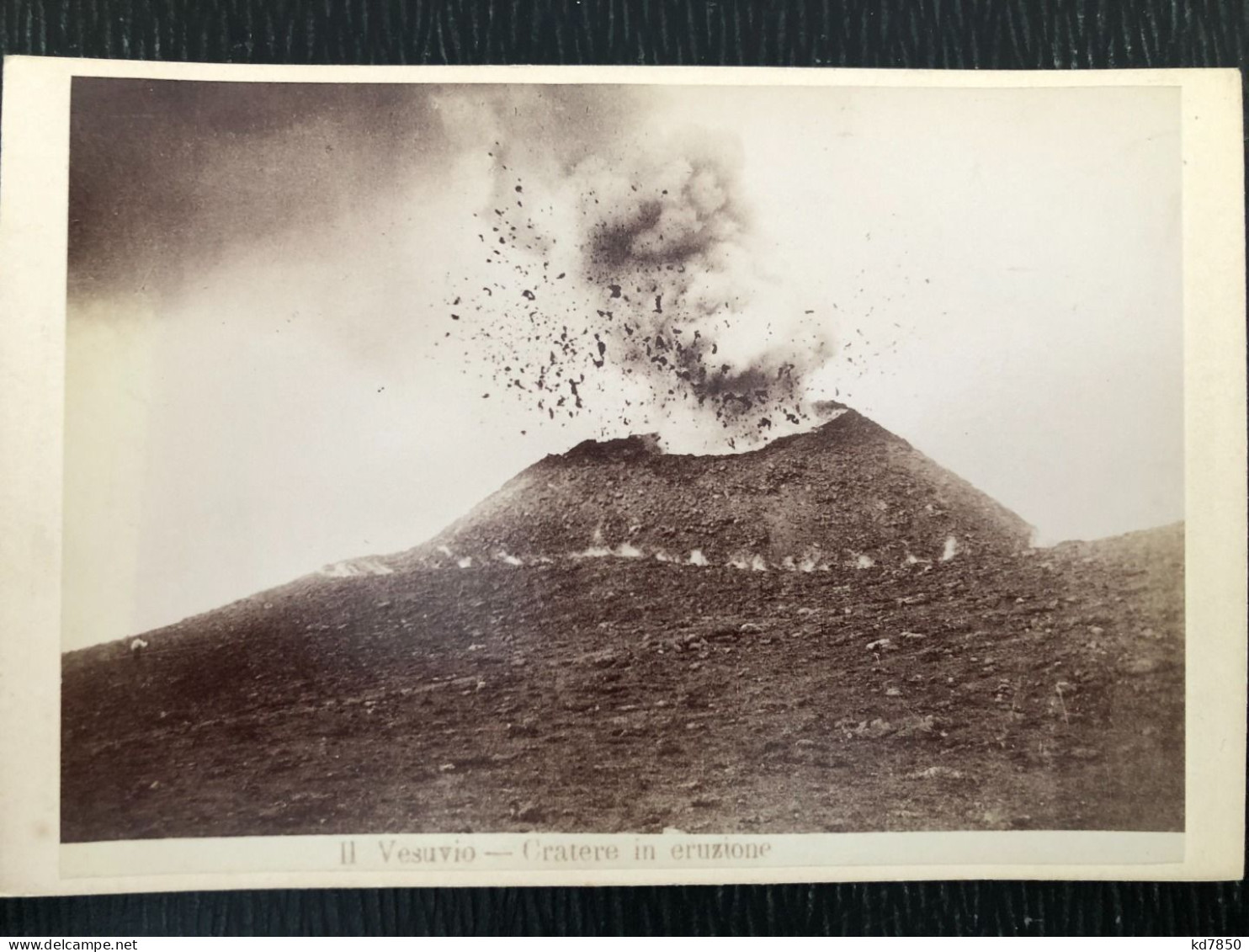 Nopoli Vesuvio - Photo Auf Dickem Karton - Napoli (Napels)