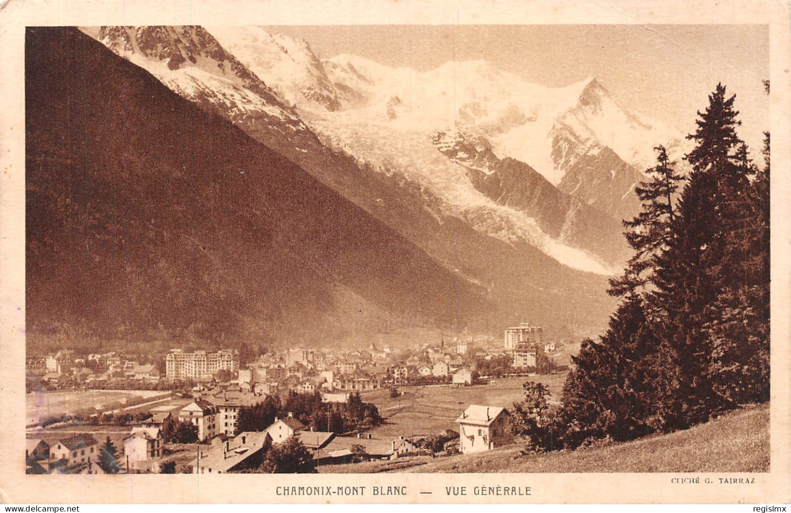 74-CHAMONIX MONT BLANC-N°T1117-C/0247 - Chamonix-Mont-Blanc