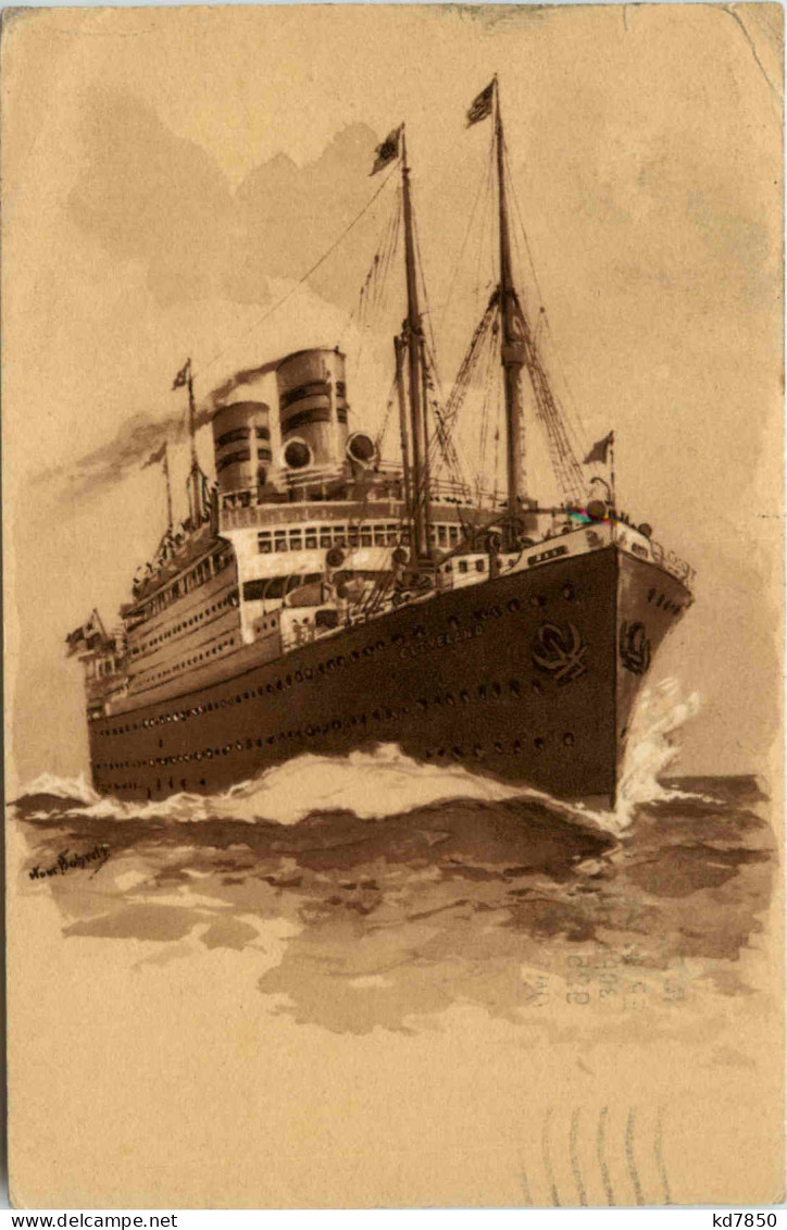 Harriman Line - Steamer Cleveland - Passagiersschepen