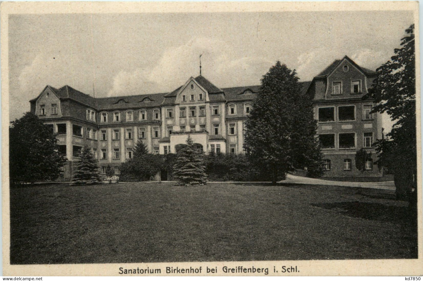 Sanatorium Birkenhof Bei Greiffenberg In Schlesien - Schlesien