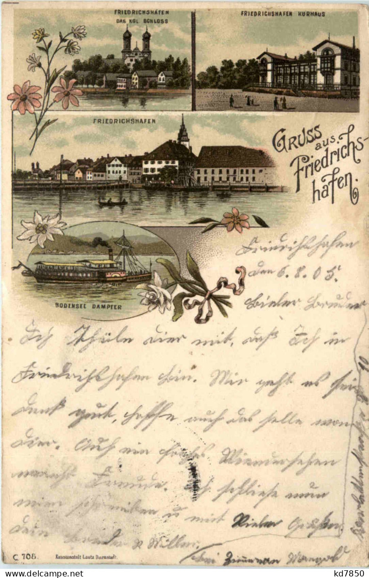 Gruss Aus Friedrichshafen - Litho - Friedrichshafen