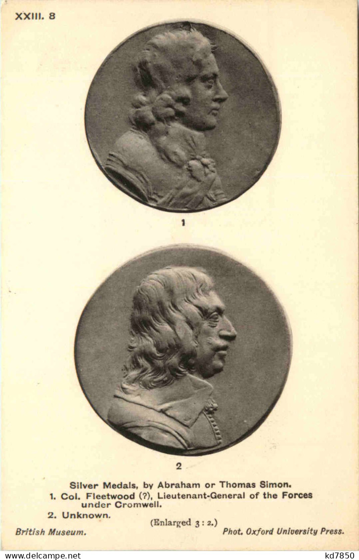 Silver Medal By Abraham Simon - Andere & Zonder Classificatie