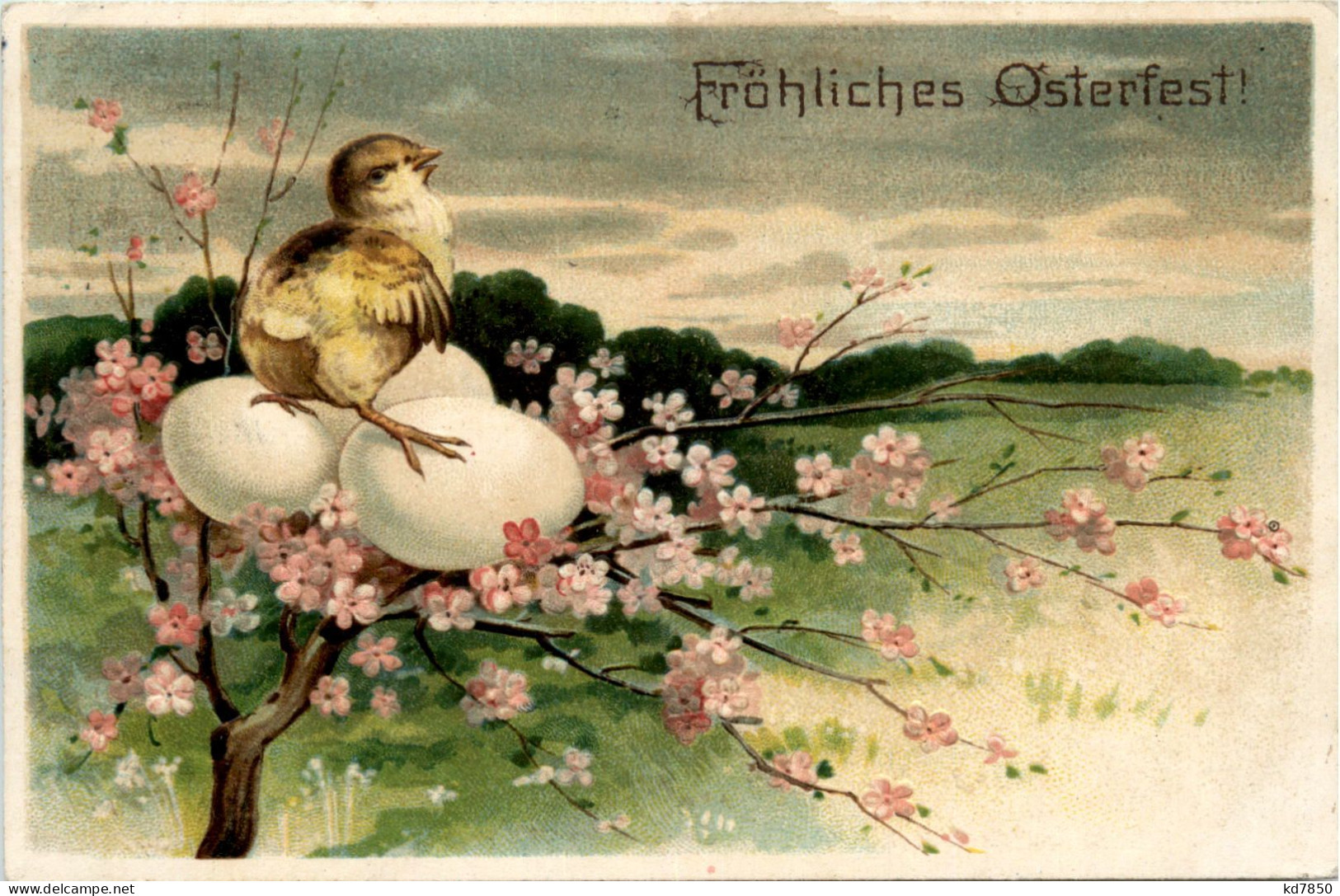 Ostern - Prägekarte - Pasqua