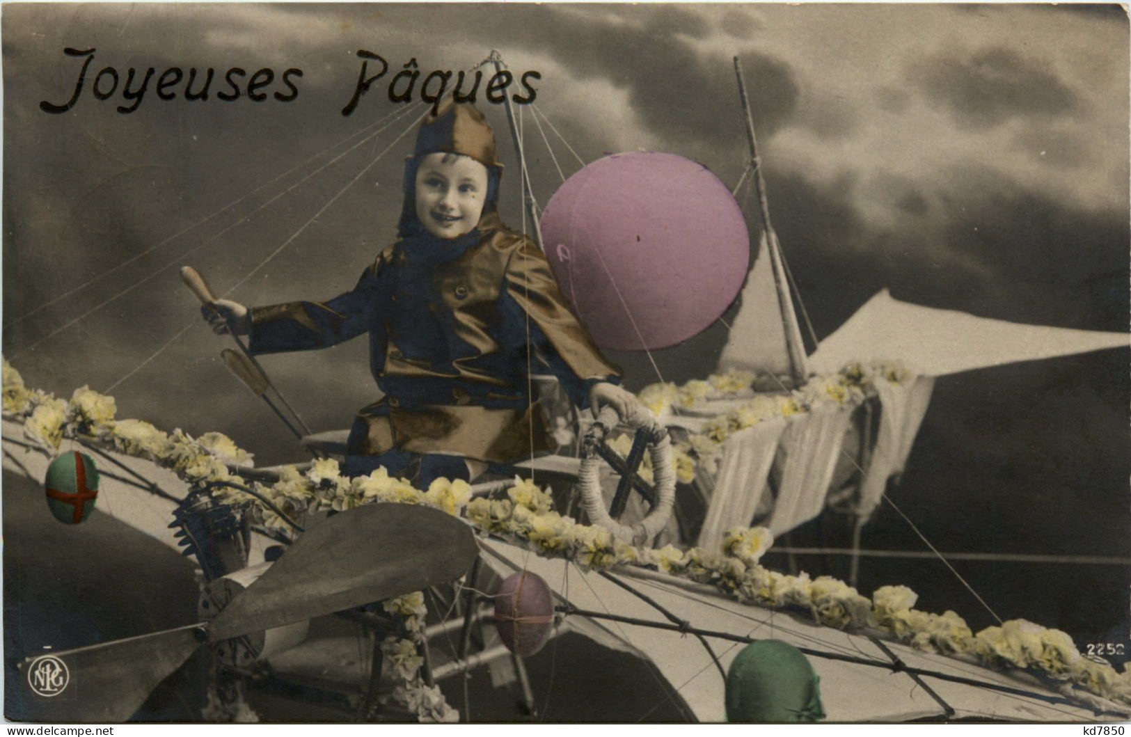 Joyeuses Paques - Flugzeug - Pasqua