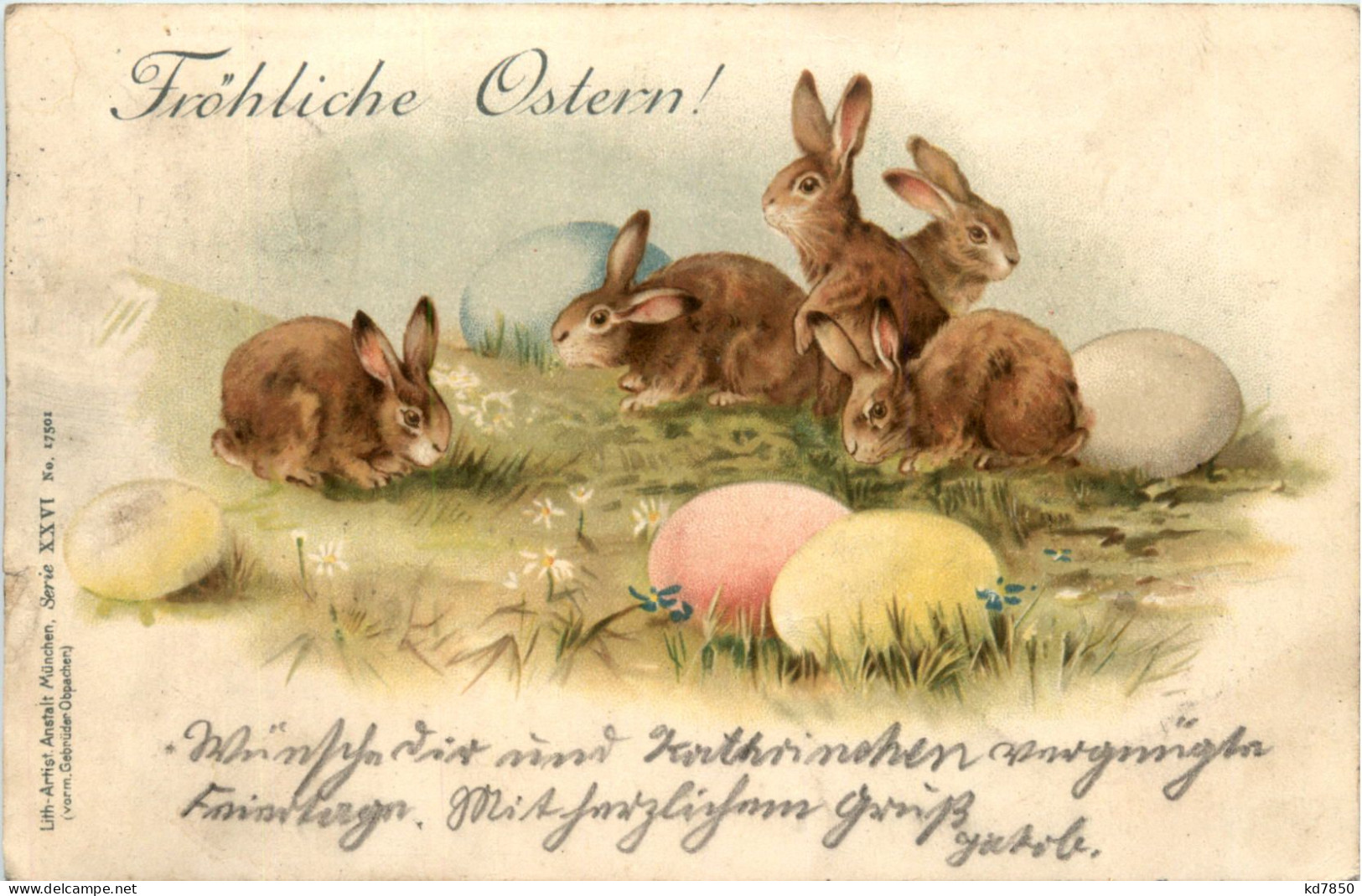 Ostern - Hasen - Ostern