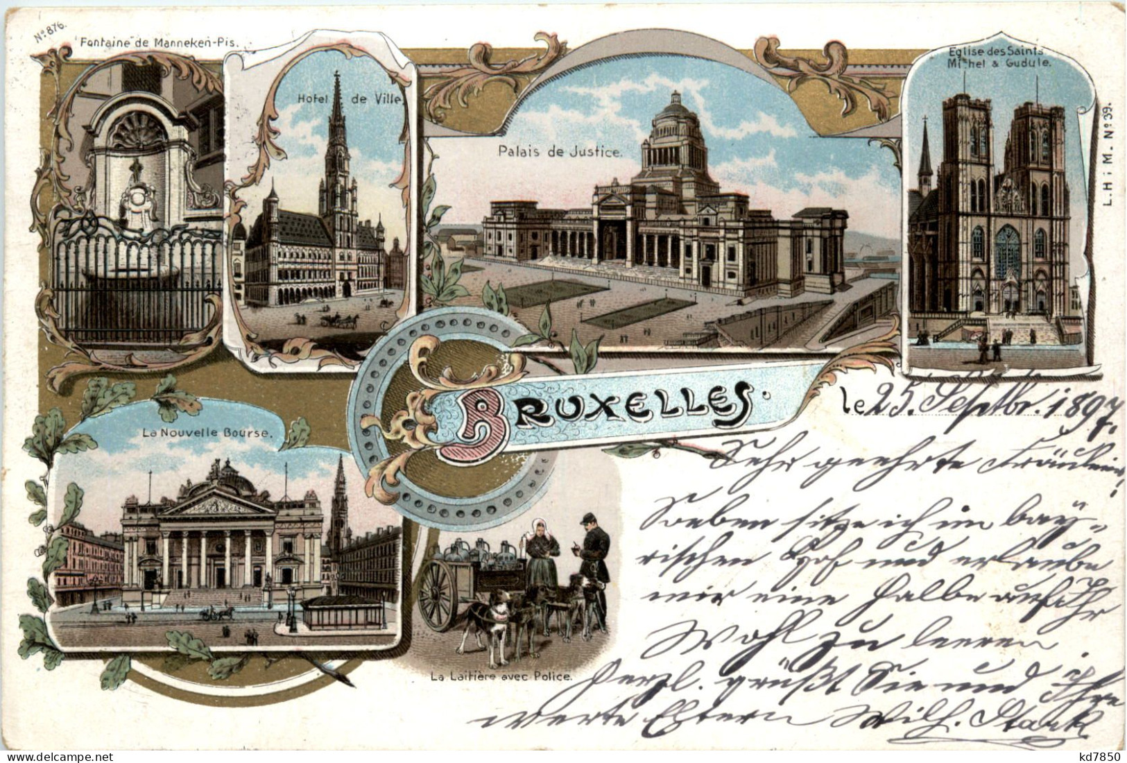 Bruxelles - Litho - Other & Unclassified