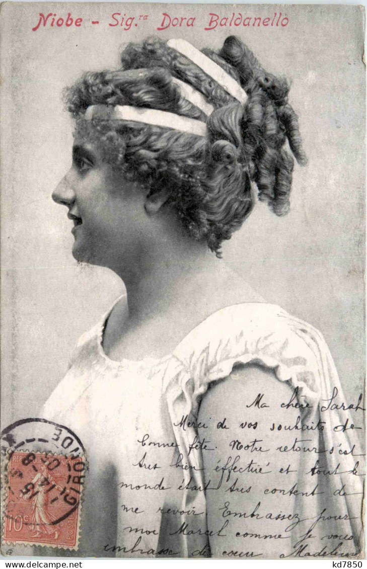 Niobe - Signora Dora Baldanello - Famous Ladies