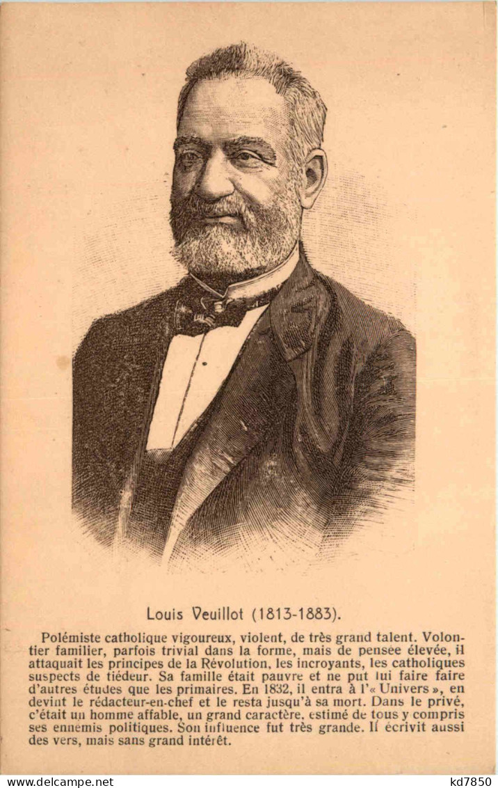 Louis Veuillot - Journalist Und Autor - Schriftsteller