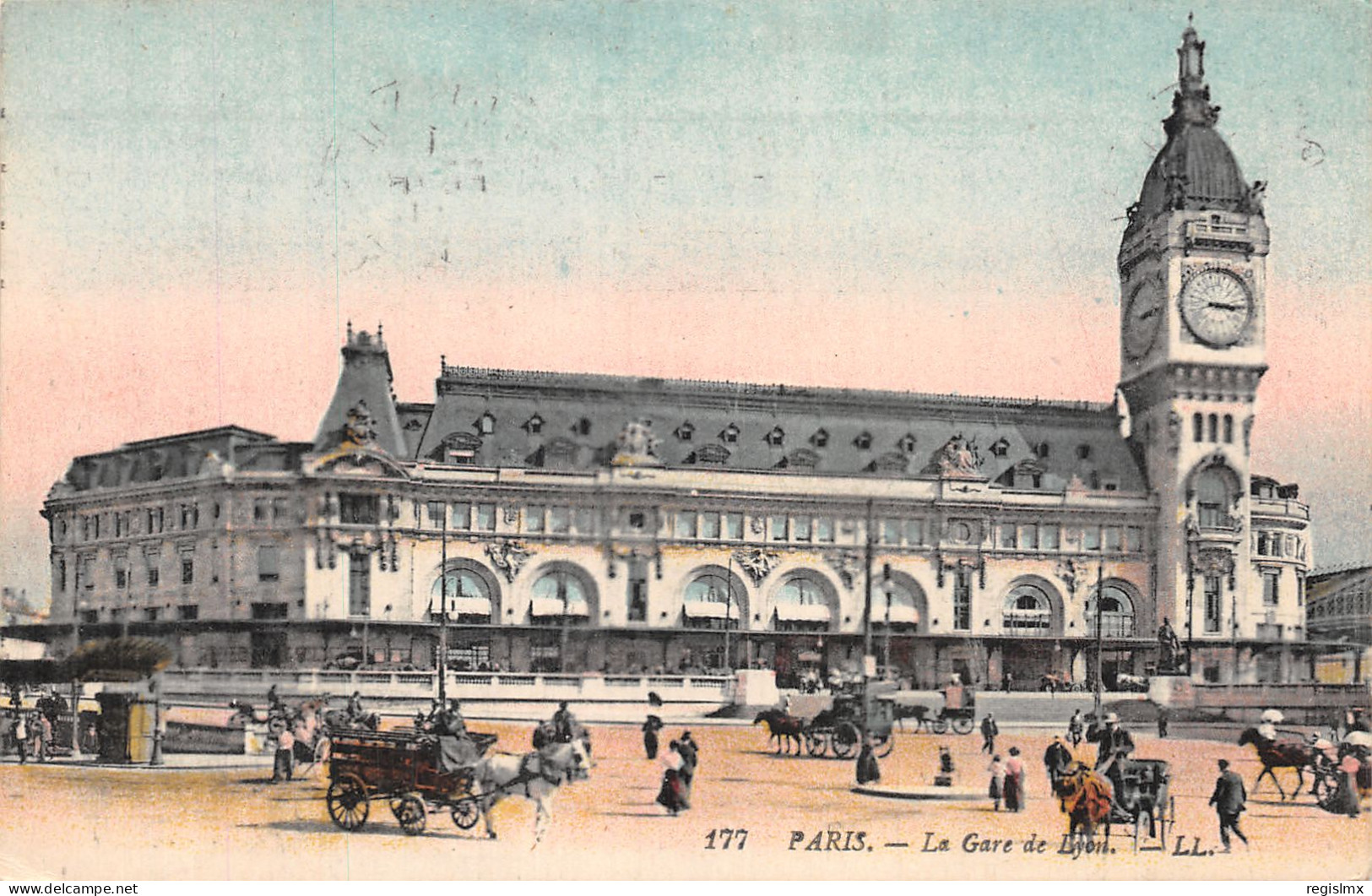 75-PARIS GARE DE LYON-N°T1117-G/0155 - Metro, Stations