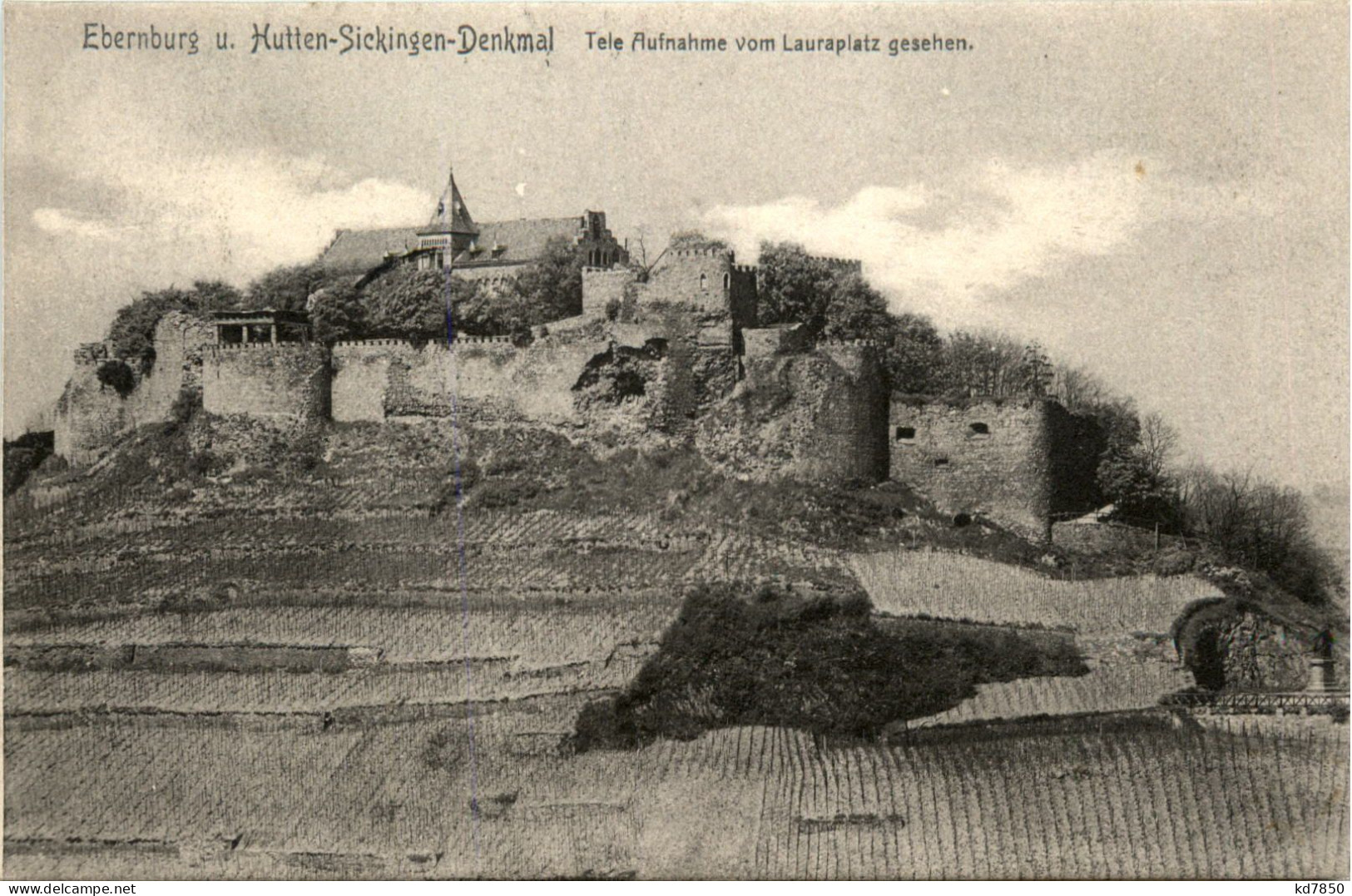 Ebernburg Und Hutten Sickingen Denkmal - Bad Muenster A. Stein - Ebernburg