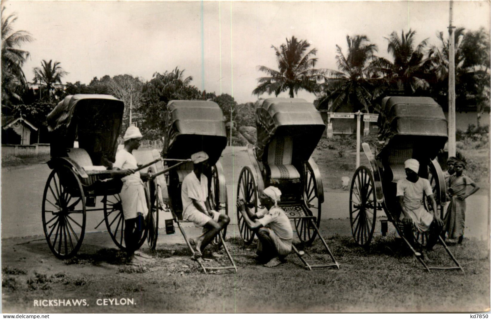 Colombo - Rishaws - Sri Lanka (Ceylon)