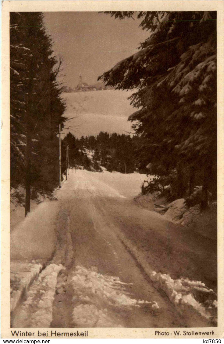 Winter Bei Hermeskeil - Saarburg