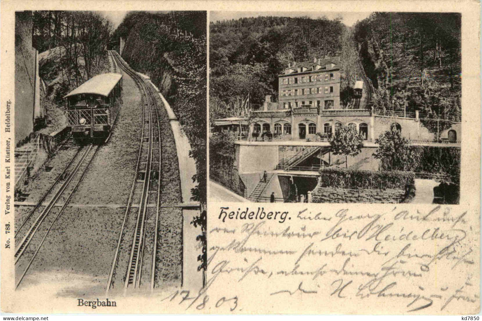 Heidelberg - Bergbahn - Heidelberg