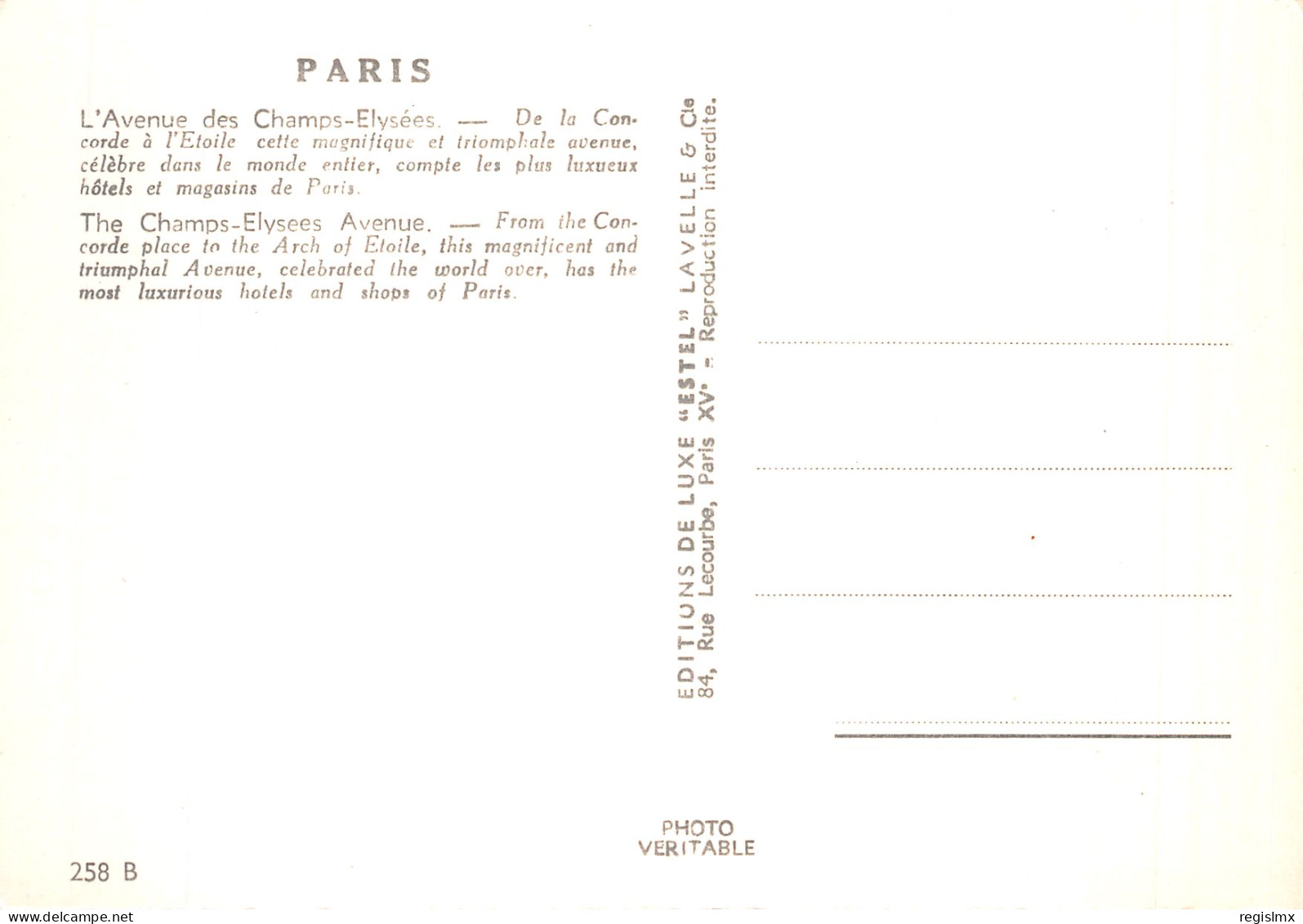 75-PARIS BI MILLENAIRE L AVENUE DES CHAMPS ELYSEES-N°T1118-B/0395 - Champs-Elysées