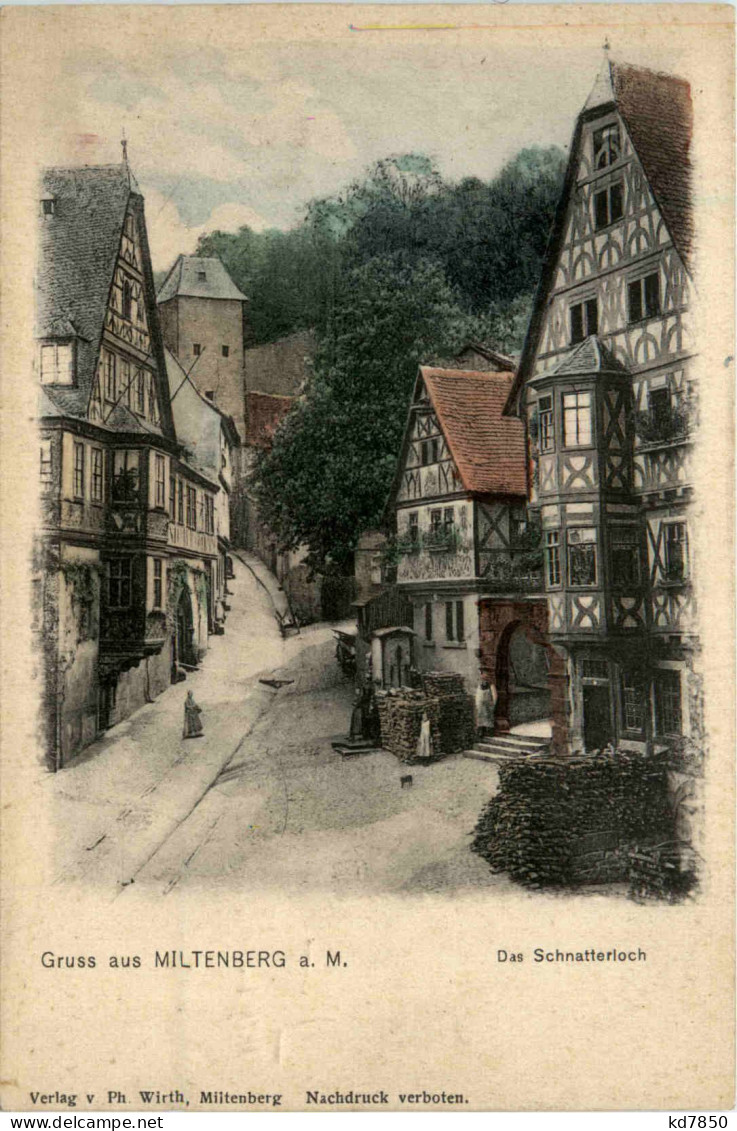 Gruss Aus Miltenberg - Schnatterloch - Miltenberg A. Main