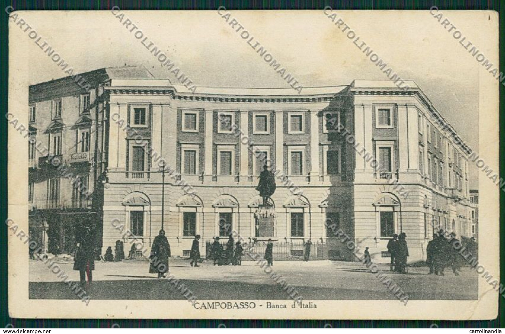 Campobasso Città Banca PIEGA Cartolina QQ4381 - Campobasso