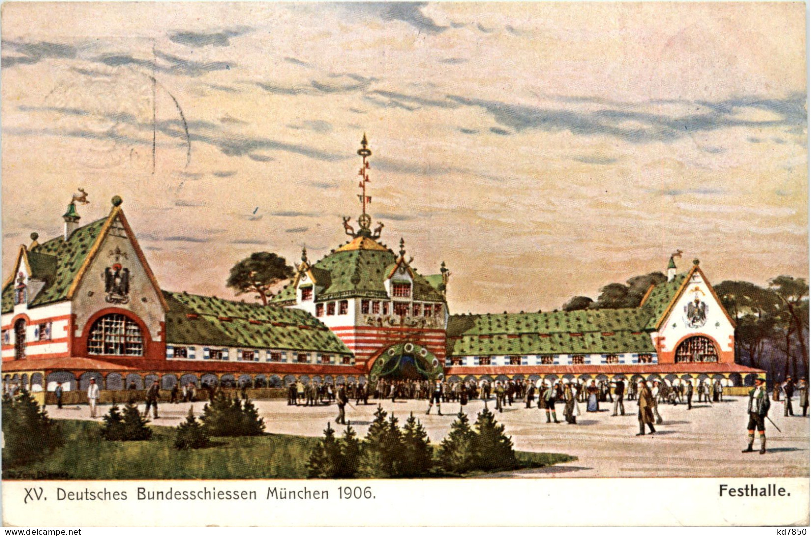 München - Bundesschiessen 1906 - PP C8913 - München