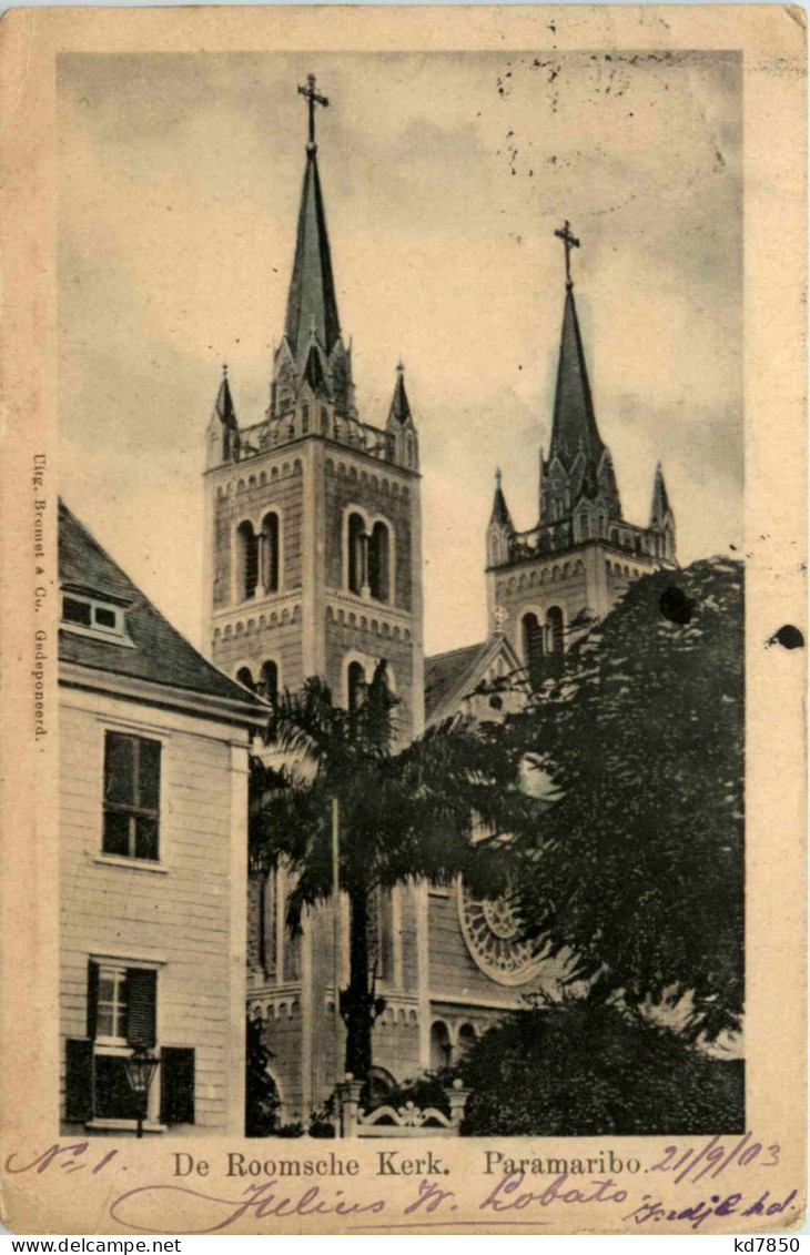 Paramaribo - De Roomsche Kerk Surinam - Otros & Sin Clasificación