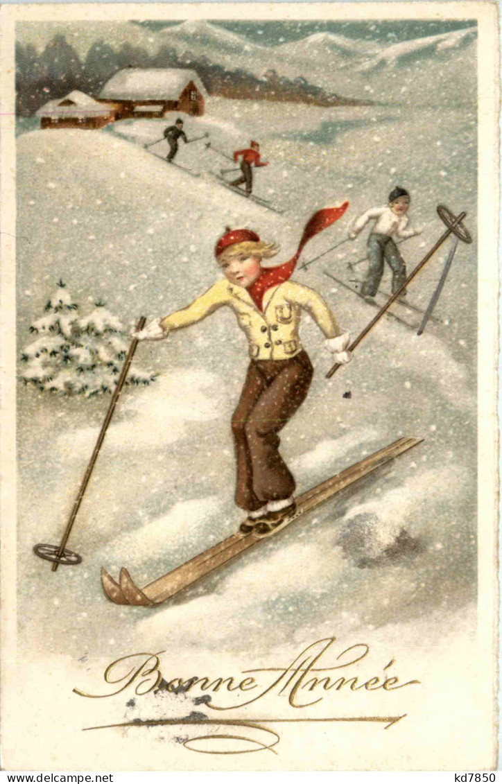 Neujahr - Ski - Neujahr