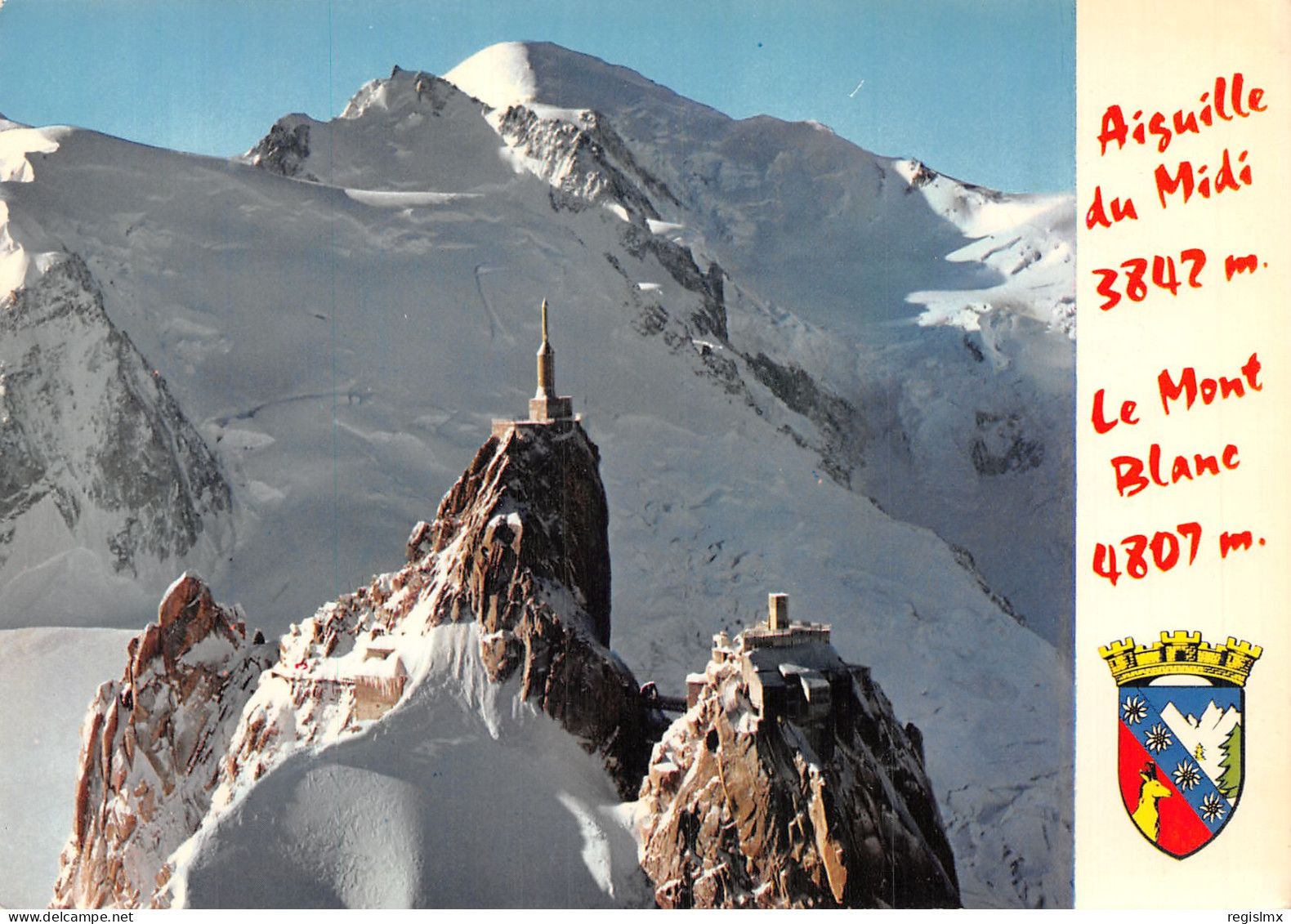 74-CHAMONIX MONT BLANC AIGUILLE DU MIDI-N°T1118-E/0307 - Chamonix-Mont-Blanc