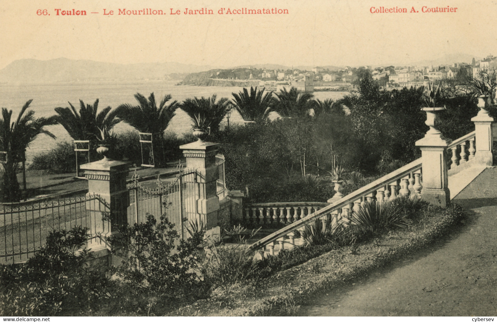 TOULON - Le Mourillon - Le Jardin D'Acclimatation - Toulon