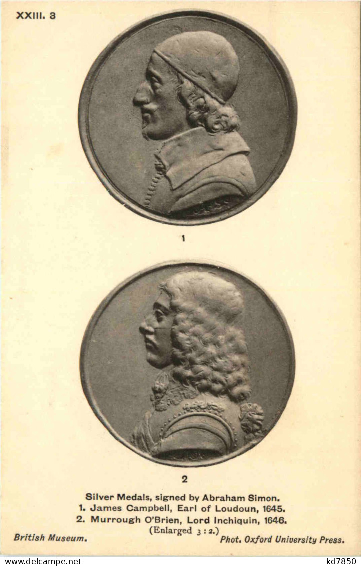 Silver Medals By Abraham Simon - Sonstige & Ohne Zuordnung